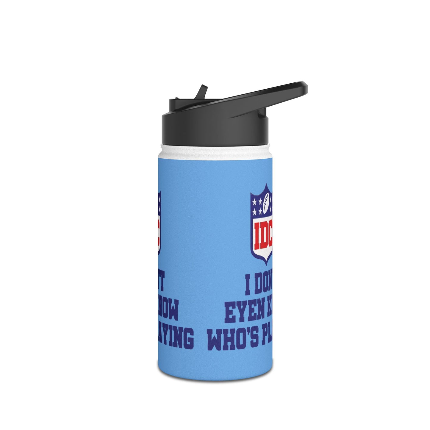 NFL Stainless Steel Water Bottle - Funny Sports Fan Gift, Hydration Flask for Game Days, Sports Events, Birthday Present, Home & Outdoors