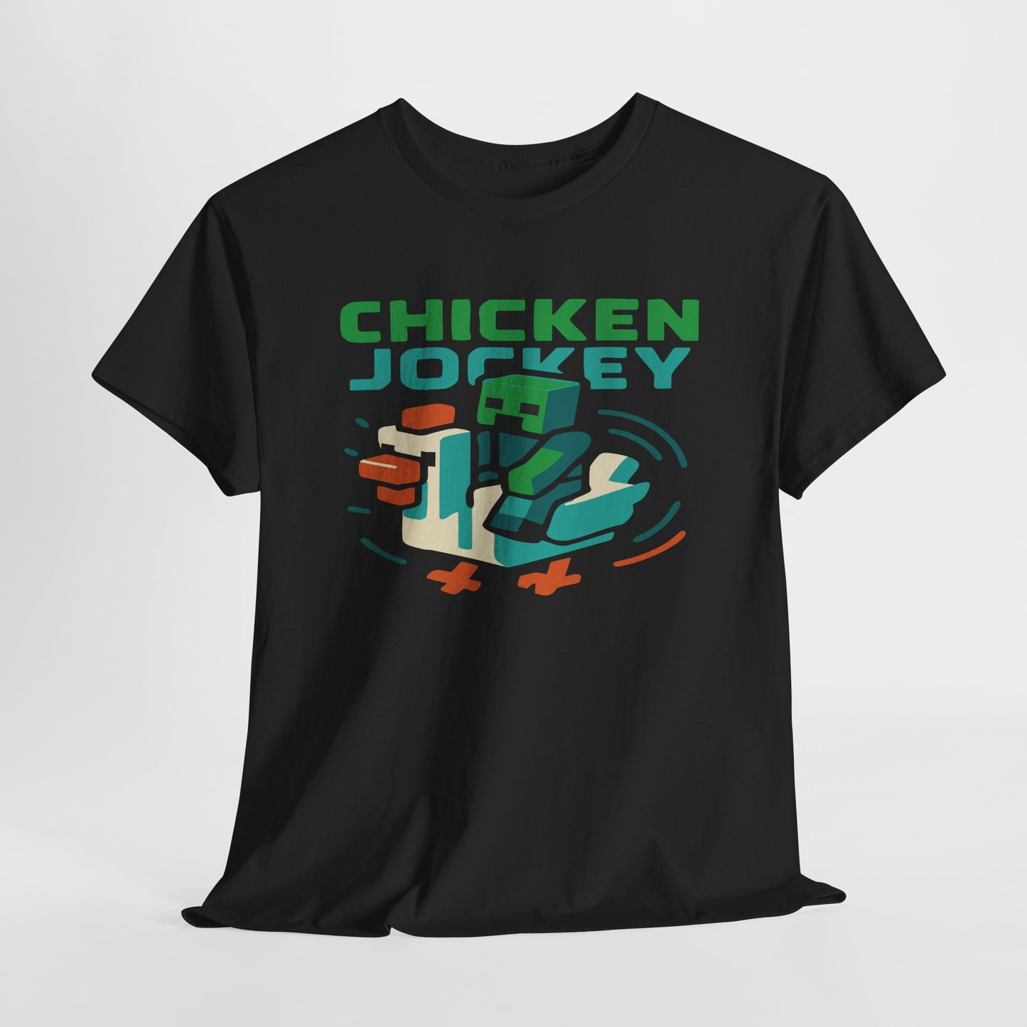 Chicken Jockey Minecraft T-shirt
