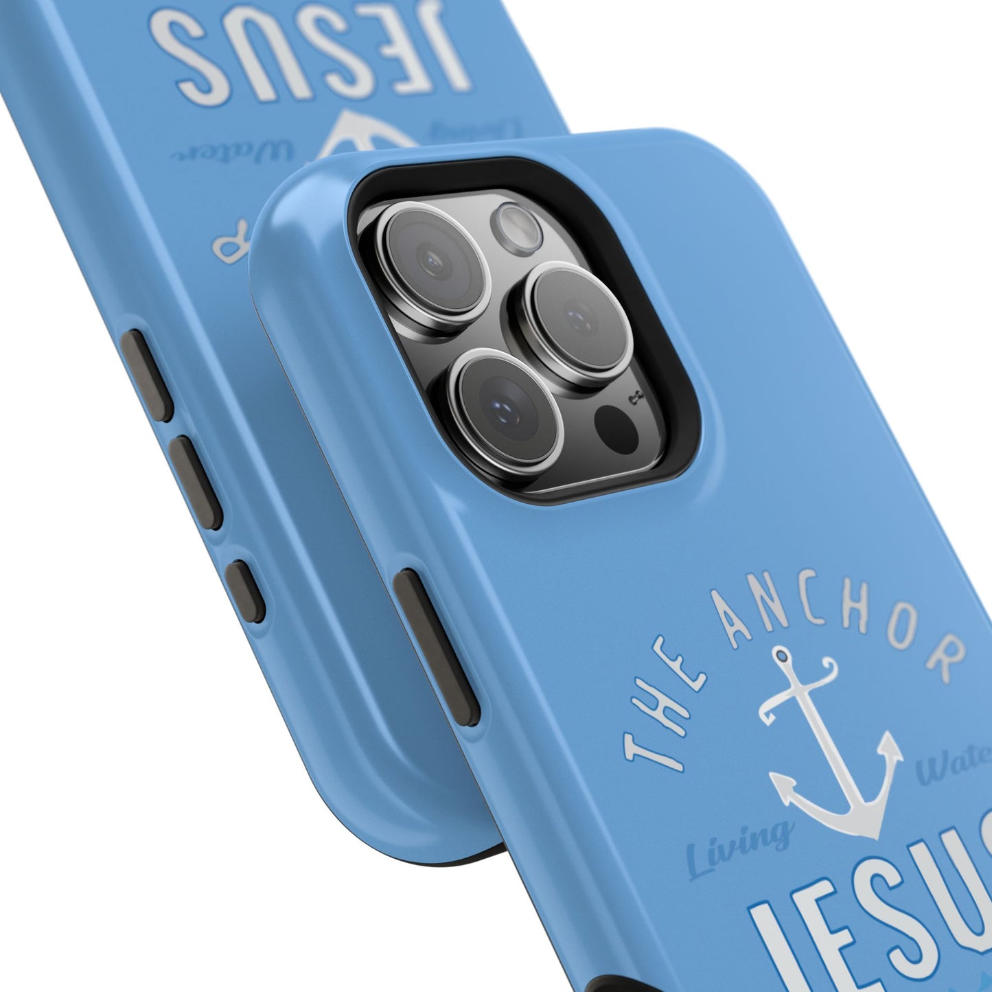 Jesus Anchor Phone Case, Christian Tech Accessories, Inspirational Gifts, Unique Phone Covers, Faith-Based Decor