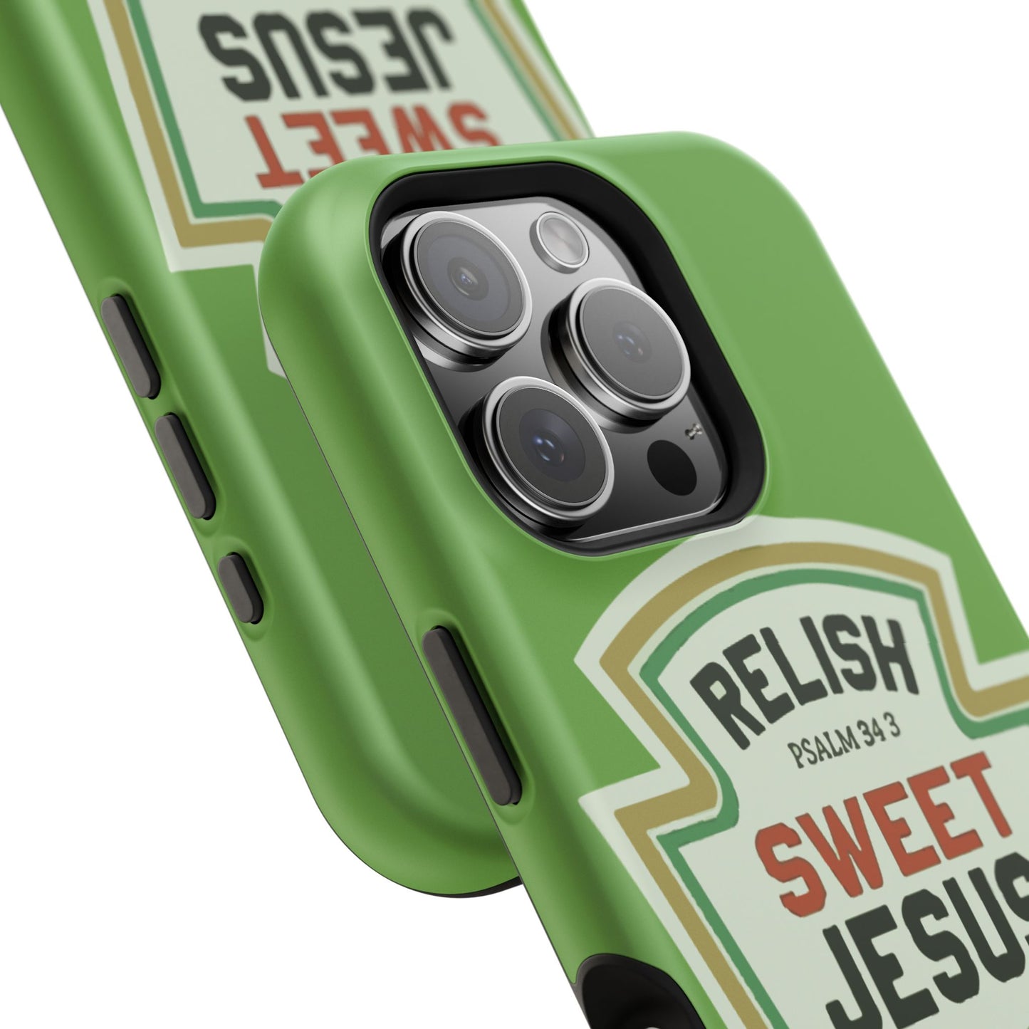Relish Sweet Jesus Phone Case, Christian Gift, Impact-Resistant Case, Religious Phone Accessory, Faith-Based Present, Celebration Case
