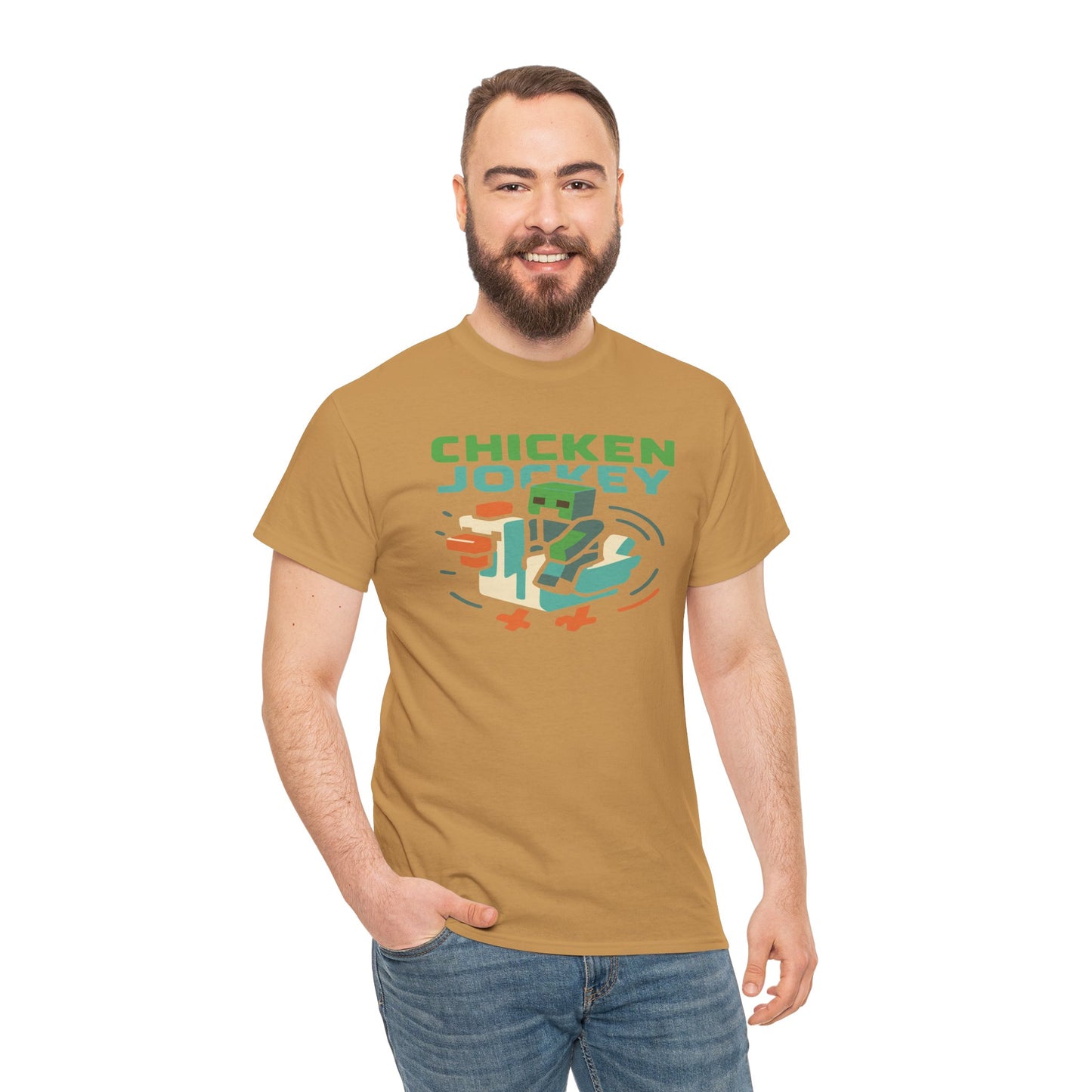Chicken Jockey Minecraft T-shirt