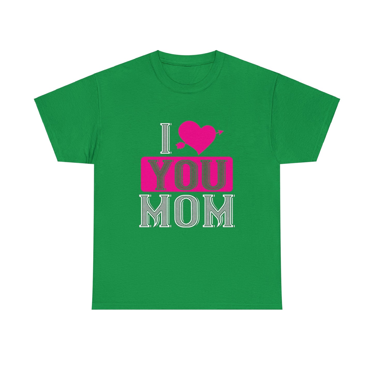 I love You Mom Unisex Heavy Cotton Tee
