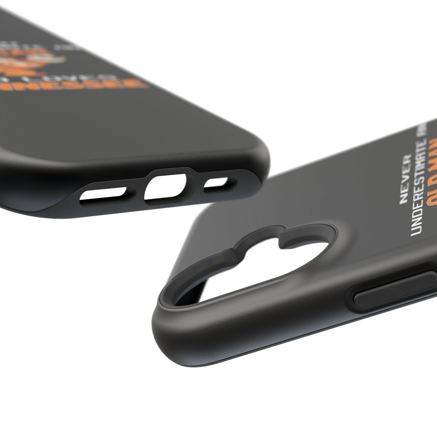 Tough Phone Case, Old Man Who Loves Tennessee, Gift for Grandpa, Tennessee Pride, Men's Accessories, Father's Day, Custom Cases