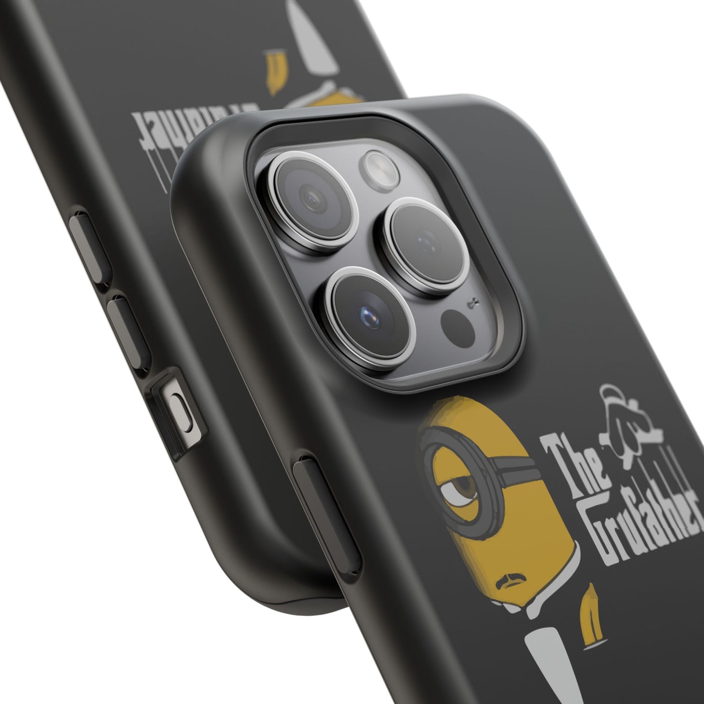 Magnetic Tough Cases: The Gruffather Phone Cover, Gift for Minions Fans, Unique Cell Phone Case, Durable Protective Case, Fun Cartoon Design