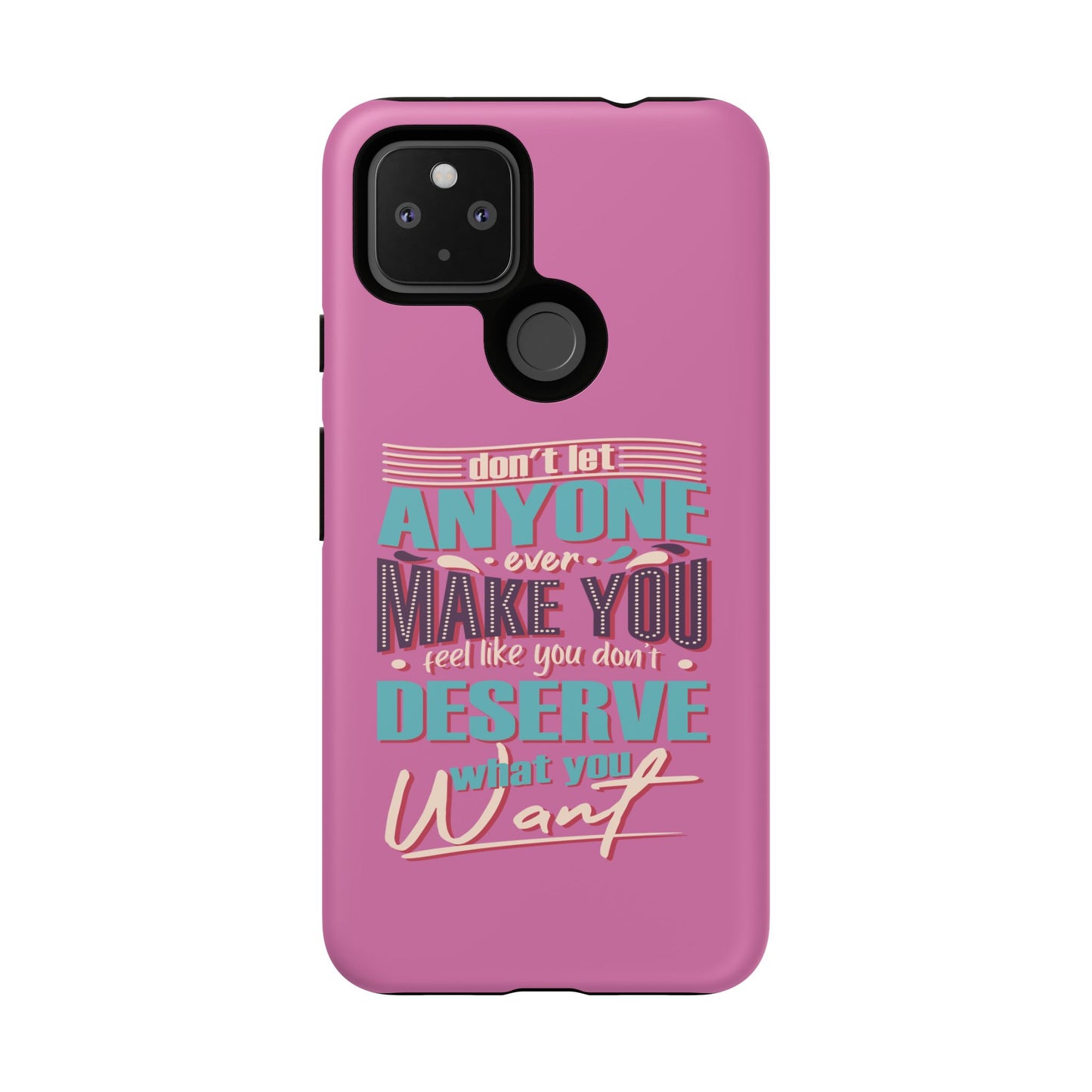 Inspirational Phone Case, Motivational Phone Cover, Tough Cases for Her, Gift for Friends, Self-Love Quote Case