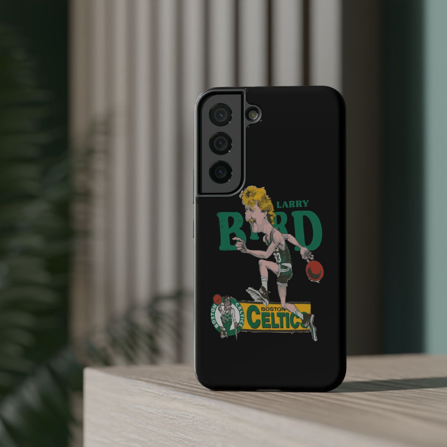Larry Bird Impact-Resistant Phone Case, Sports Fan Gift, Basketball Accessories, Celtics Merchandise, Unique Phone Cover