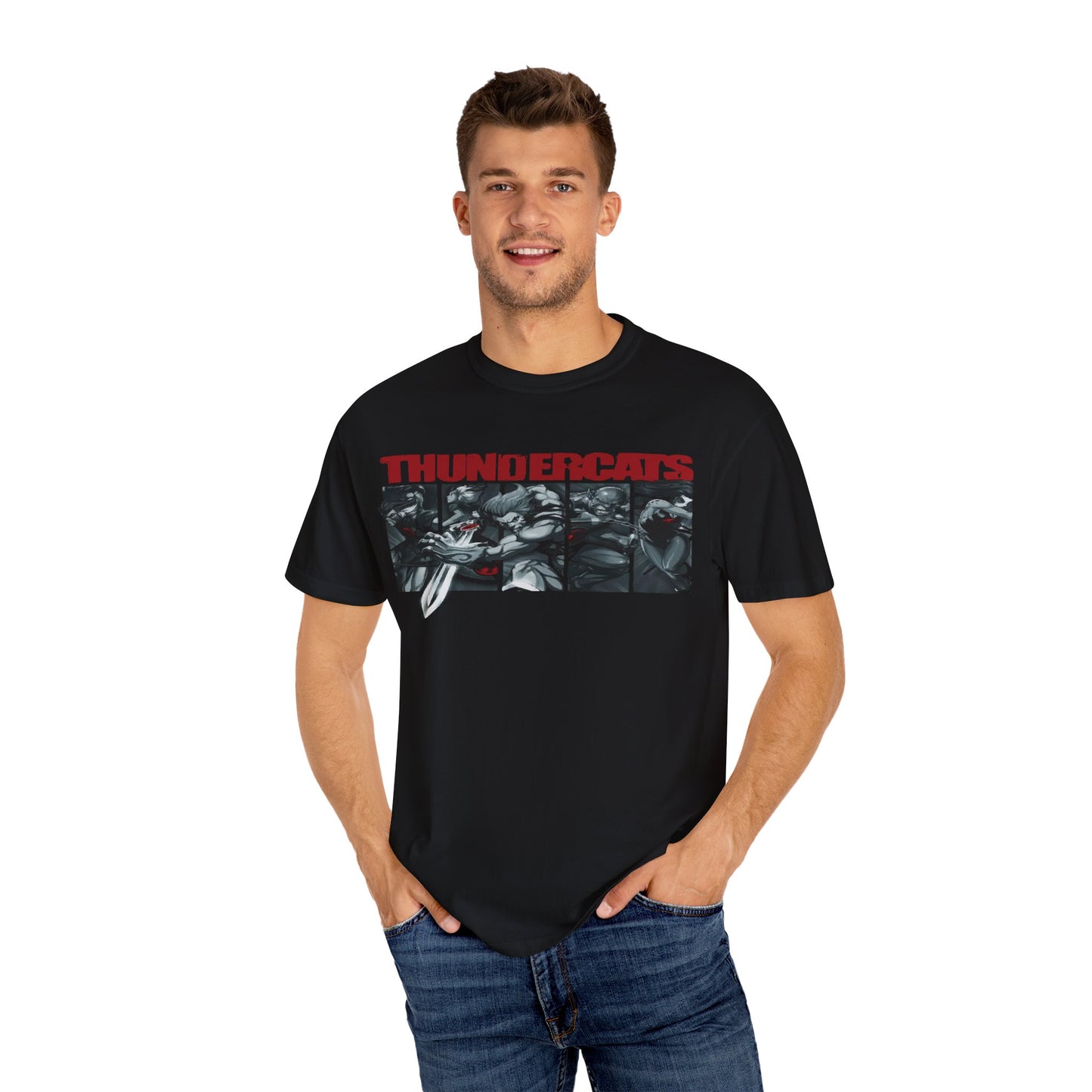 Thundercats Vintage Unisex Garment-Dyed T-shirt