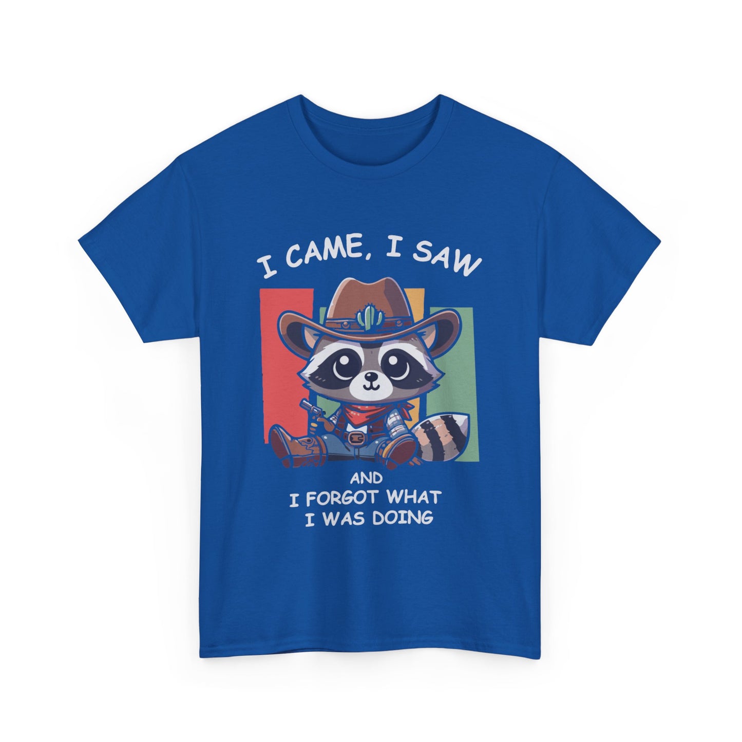 Fun Raccoon Graphic Tee, Cute Funny Animal T-Shirt, Unique Gift, Unisex Cotton Tee, Casual Wear, Birthday Gift, Humor Shirt