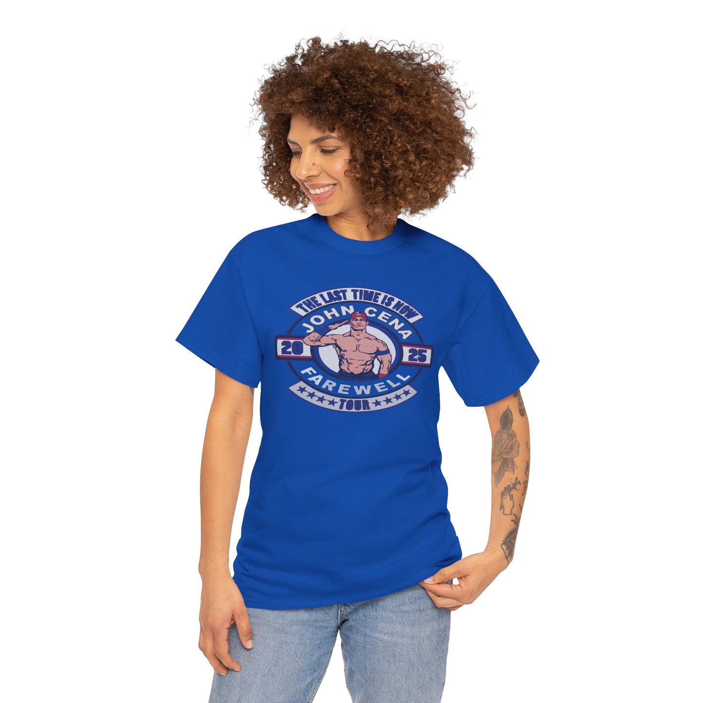 Wrestling Tribute Tee, John Cena Farewell Shirt, Unisex Graphic Tee, Fan Merchandise, Gift for Sports Lovers