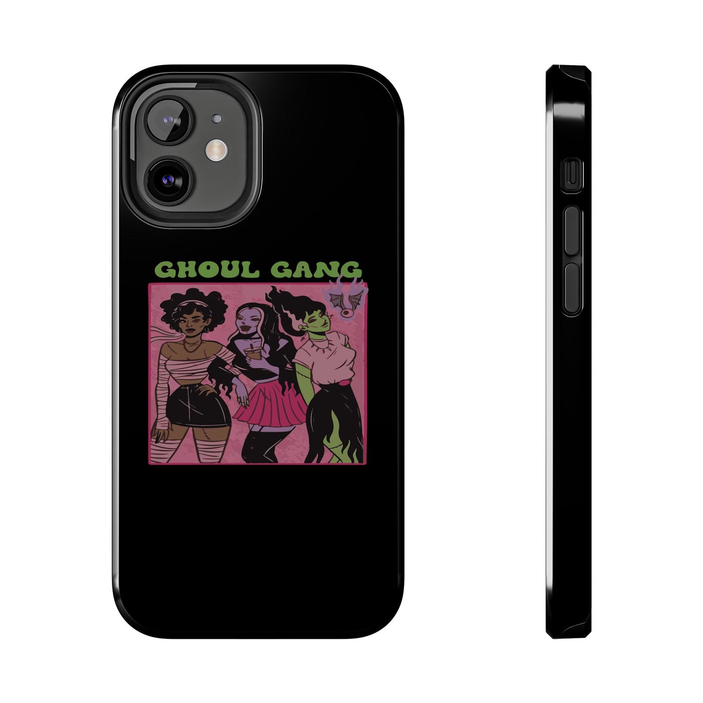 Ghoul Gang Tough Phone Cases | Unique Halloween Phone Cover, Cute Protective Case, Trendy Gift for Goth Fans, Spooky Style Accessory