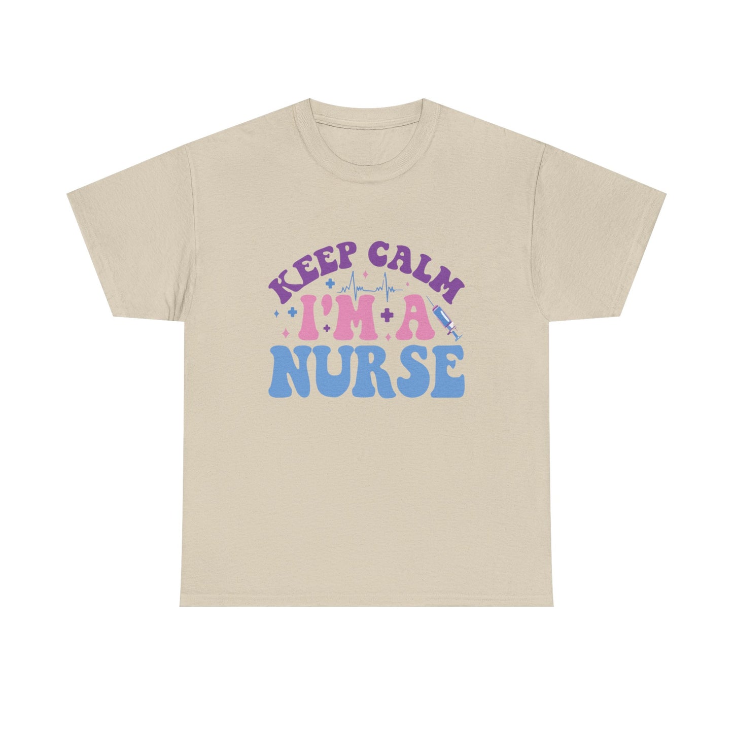Nurse Appreciation Heavy Cotton Tee, Funny Nurse Gift, Medical Humor Shirt, Nurse Day Celebration Tee, Caregiver Outfit