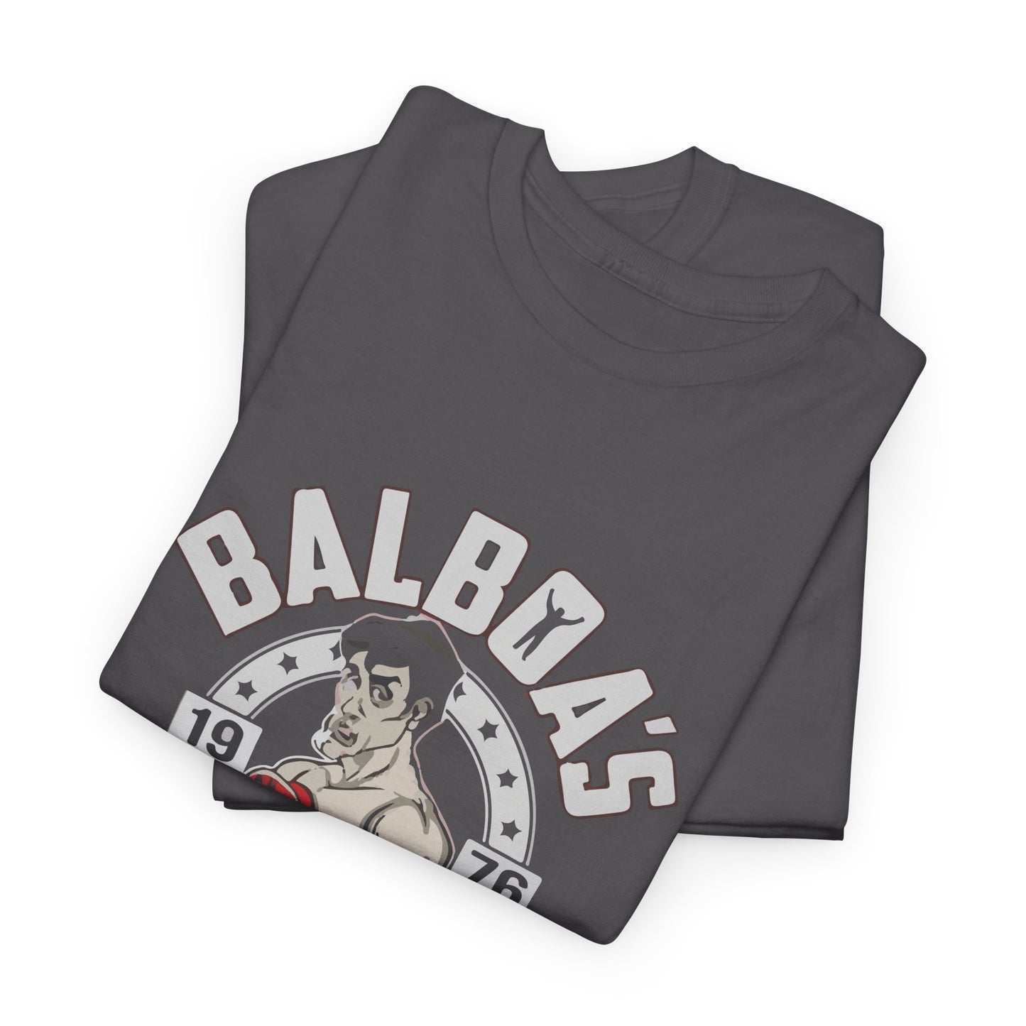 Balboa's Boxing Club Unisex Heavy Cotton Tee - Vintage Sports Shirt, Gym Apparel, Boxing Fan Gear, Fitness Gift, Casual Wear