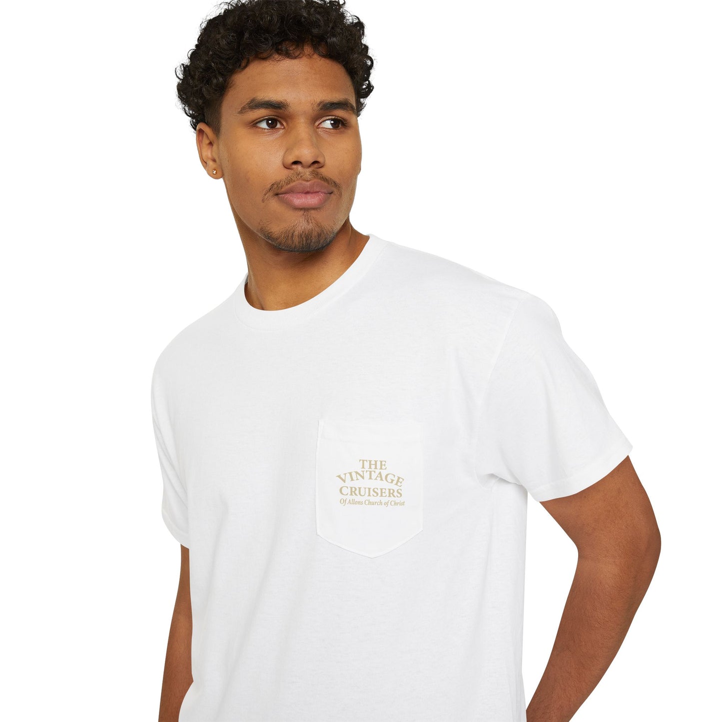 Retro Pocket Tee Allons Church of Christ Cruise 2025 Unisex T-Shirt