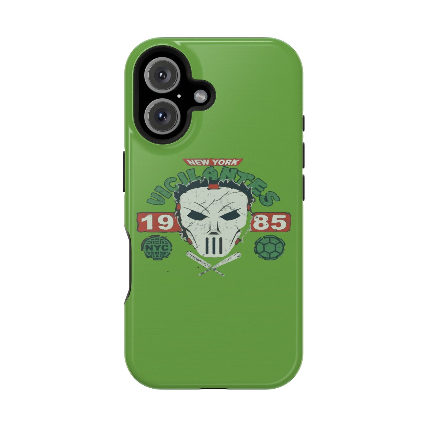 Urban Punk Phone Case, Tough Phone Cover, Skull Design Case, Gift for Him, Unique Mobile Accessory, NYC Style Case