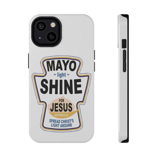 Jesus Message Impact-Resistant Case, Faith-Based Phone Cover, Inspirational Tech Accessory, Christian Gift, Bible Verse Case