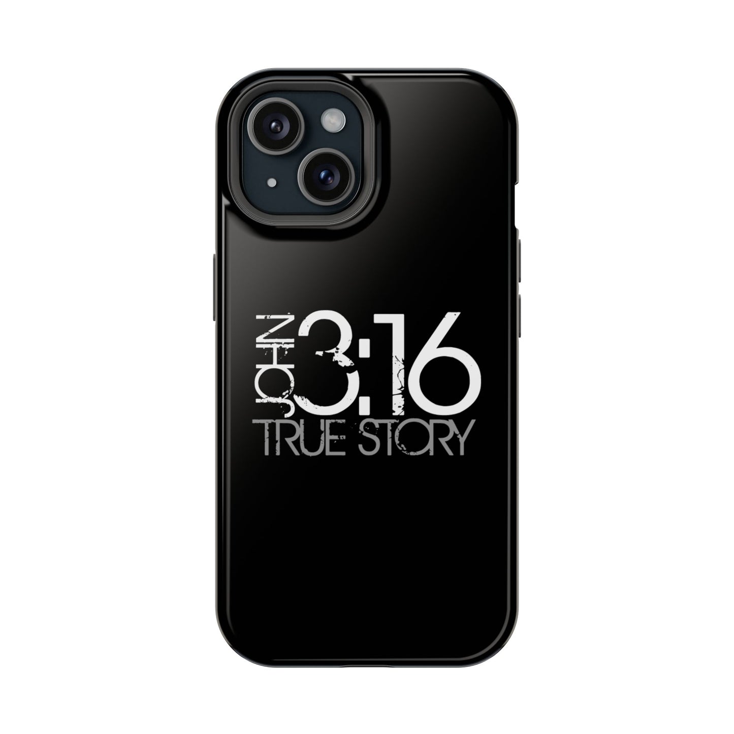 Impact-Resistant Phone Case with John 3:16 Design, Durable Phone Cover, Christian Gifts, Inspirational Accessory, Unique Phone Shell
