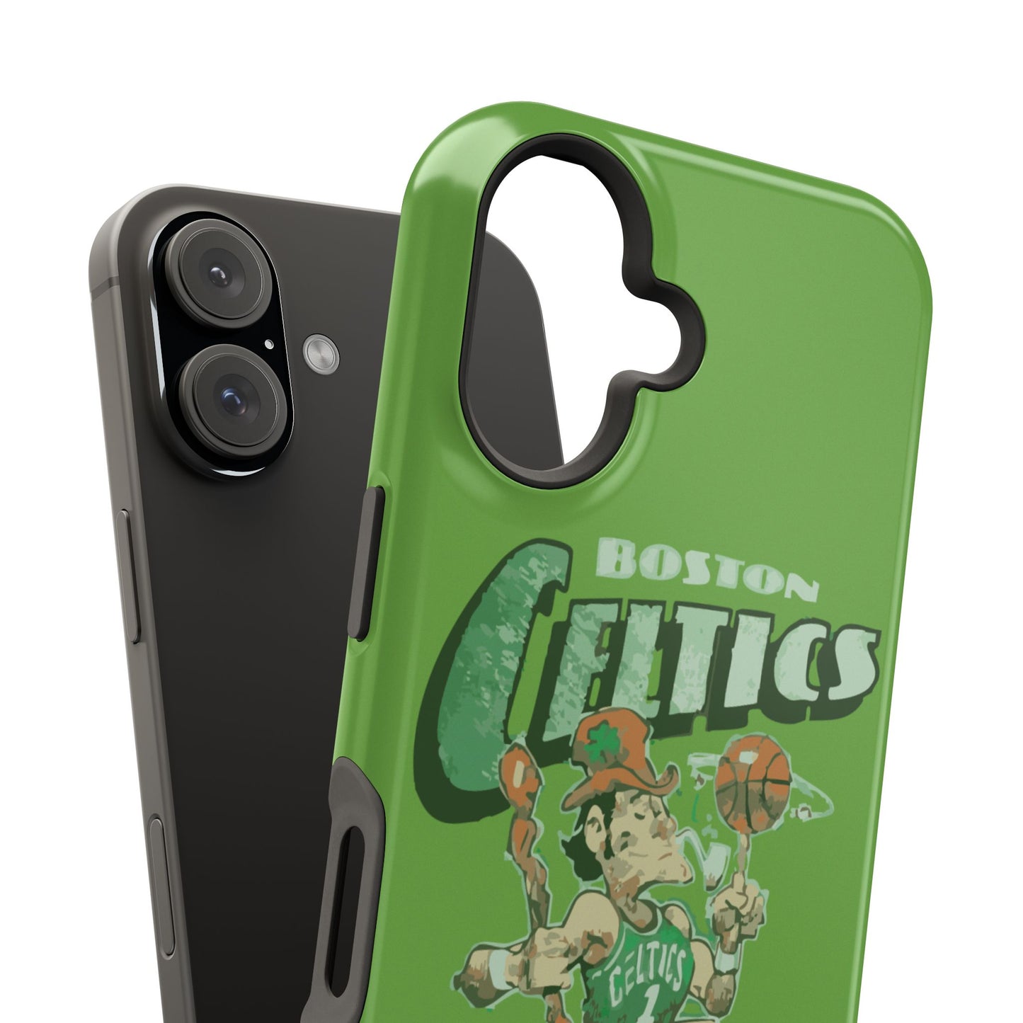 Boston Celtics Impact-Resistant Phone Case, Basketball Phone Cover, Sports Fan Gift, Sturdy Phone Case, NBA Merchandise, Team Spirit Decor