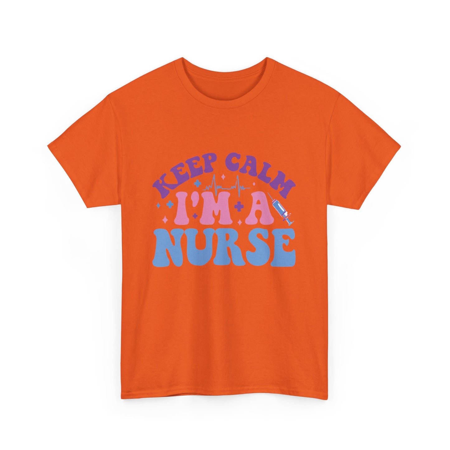 Nurse Appreciation Heavy Cotton Tee, Funny Nurse Gift, Medical Humor Shirt, Nurse Day Celebration Tee, Caregiver Outfit