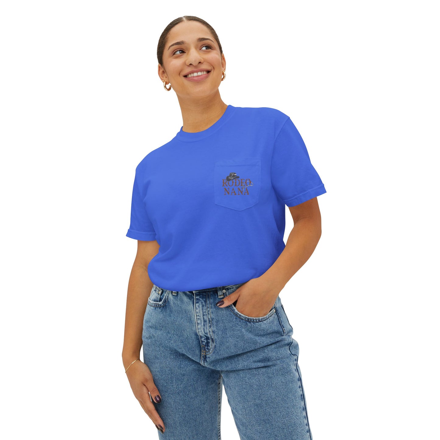 Faith-Inspired Pocket T-Shirt with Uplifting Bible Verse