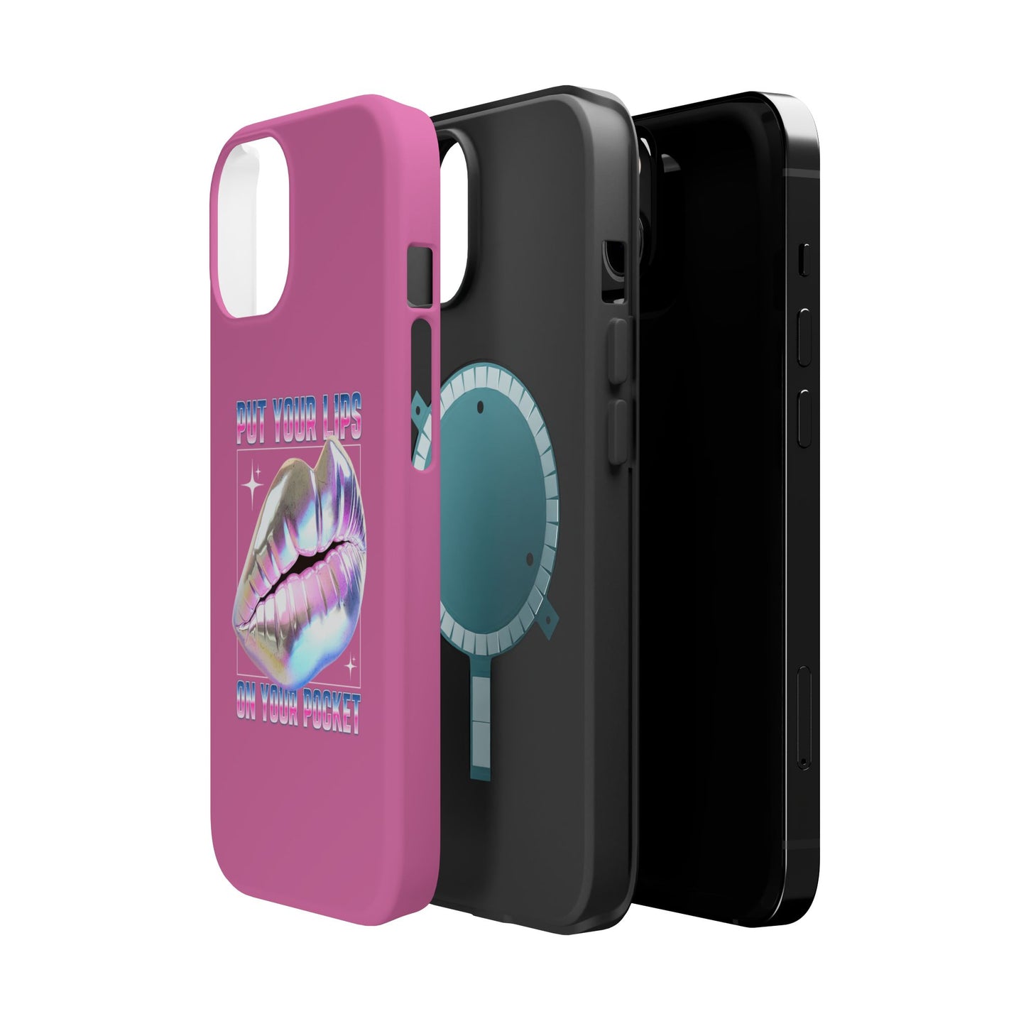 Stylish Magnetic Tough Phone Cases, Trendy Phone Accessories, Unique Gift Idea, Fun Expression Cases, Customizable Designs