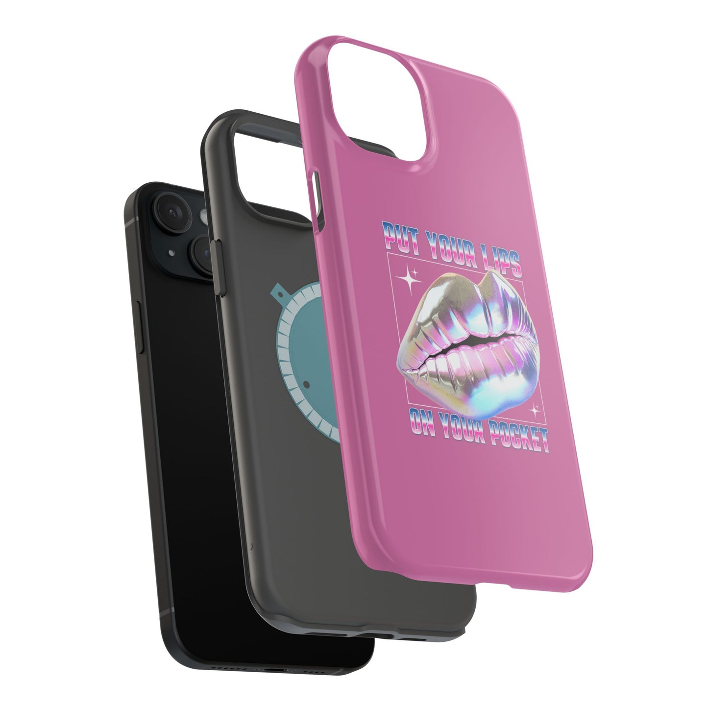 Stylish Magnetic Tough Phone Cases, Trendy Phone Accessories, Unique Gift Idea, Fun Expression Cases, Customizable Designs