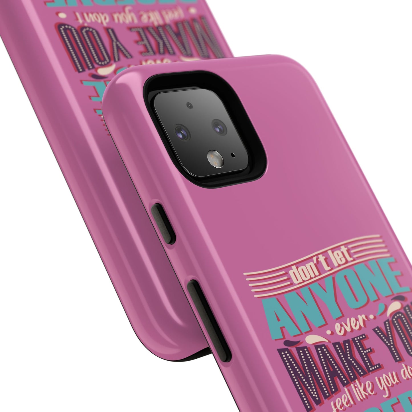 Inspirational Phone Case, Motivational Phone Cover, Tough Cases for Her, Gift for Friends, Self-Love Quote Case