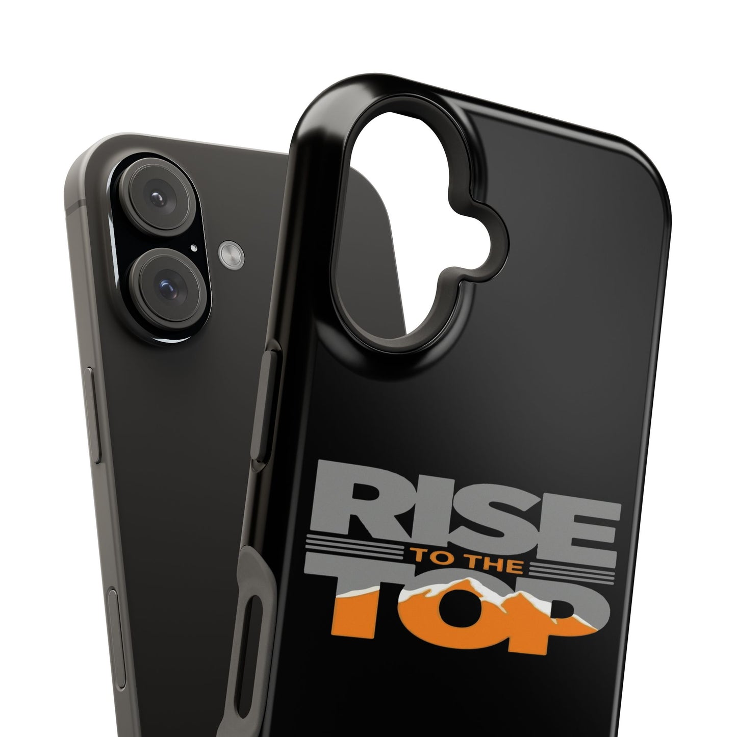Impact-Resistant Phone Case - Rise to the Top, Durable Phone Cover, Gift for Motivational Quotes Lovers, Trendy Tech Accessories