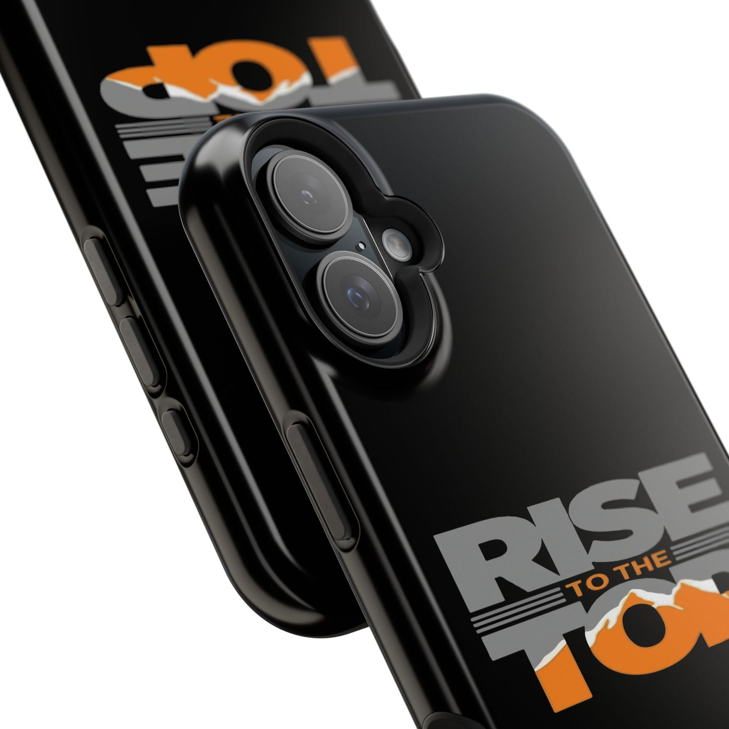 Impact-Resistant Phone Case - Rise to the Top, Durable Phone Cover, Gift for Motivational Quotes Lovers, Trendy Tech Accessories