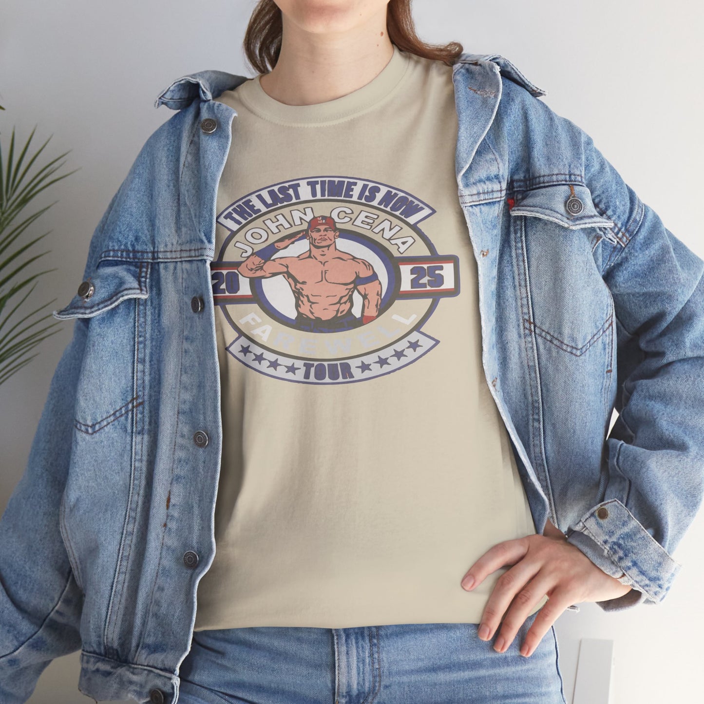 Wrestling Tribute Tee, John Cena Farewell Shirt, Unisex Graphic Tee, Fan Merchandise, Gift for Sports Lovers