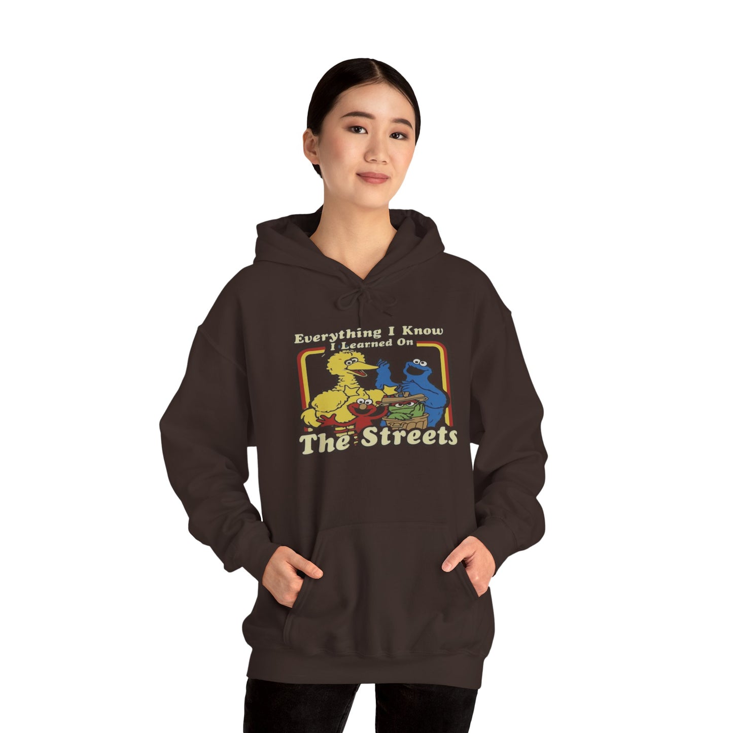 Vintage Street Art Hoodie - Cozy Unisex Sweatshirt for Creative Souls, Outdoor Relaxation, Casual Hangouts