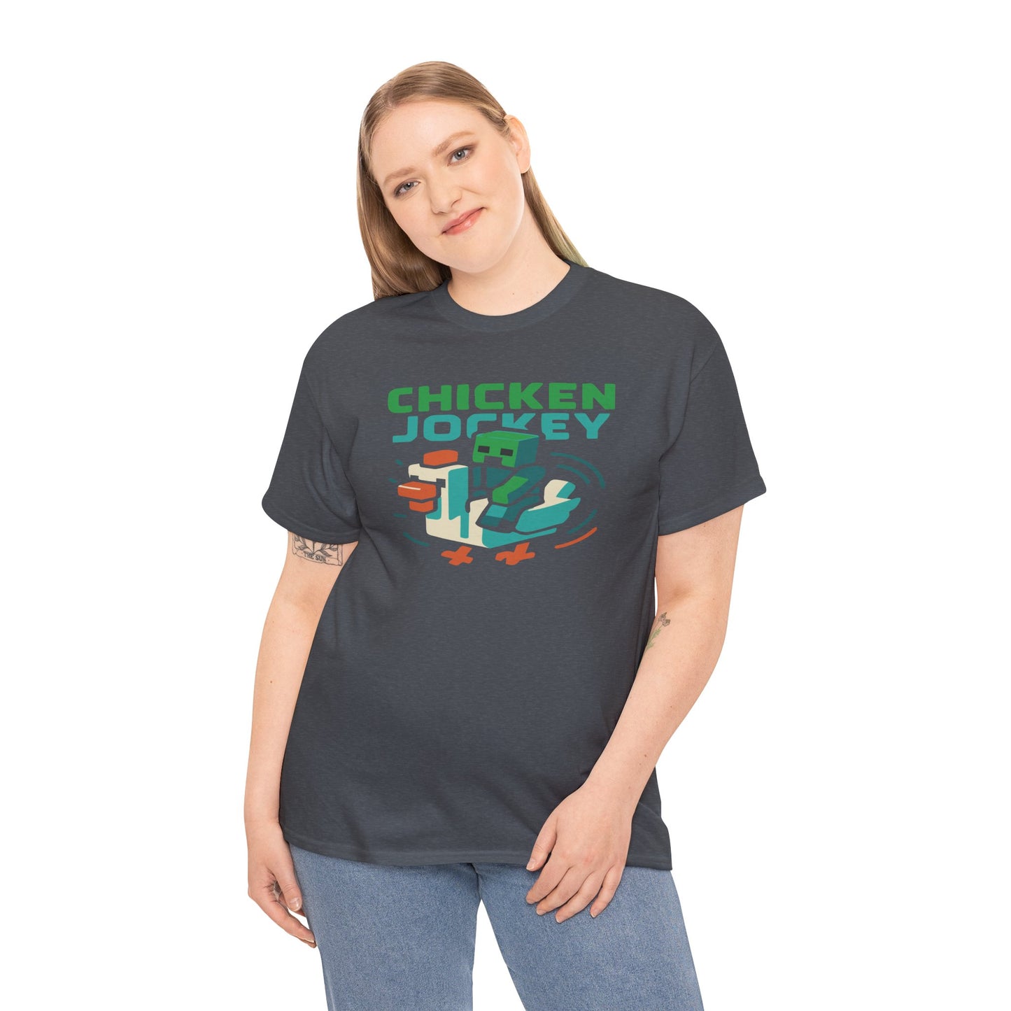 Chicken Jockey Minecraft T-shirt