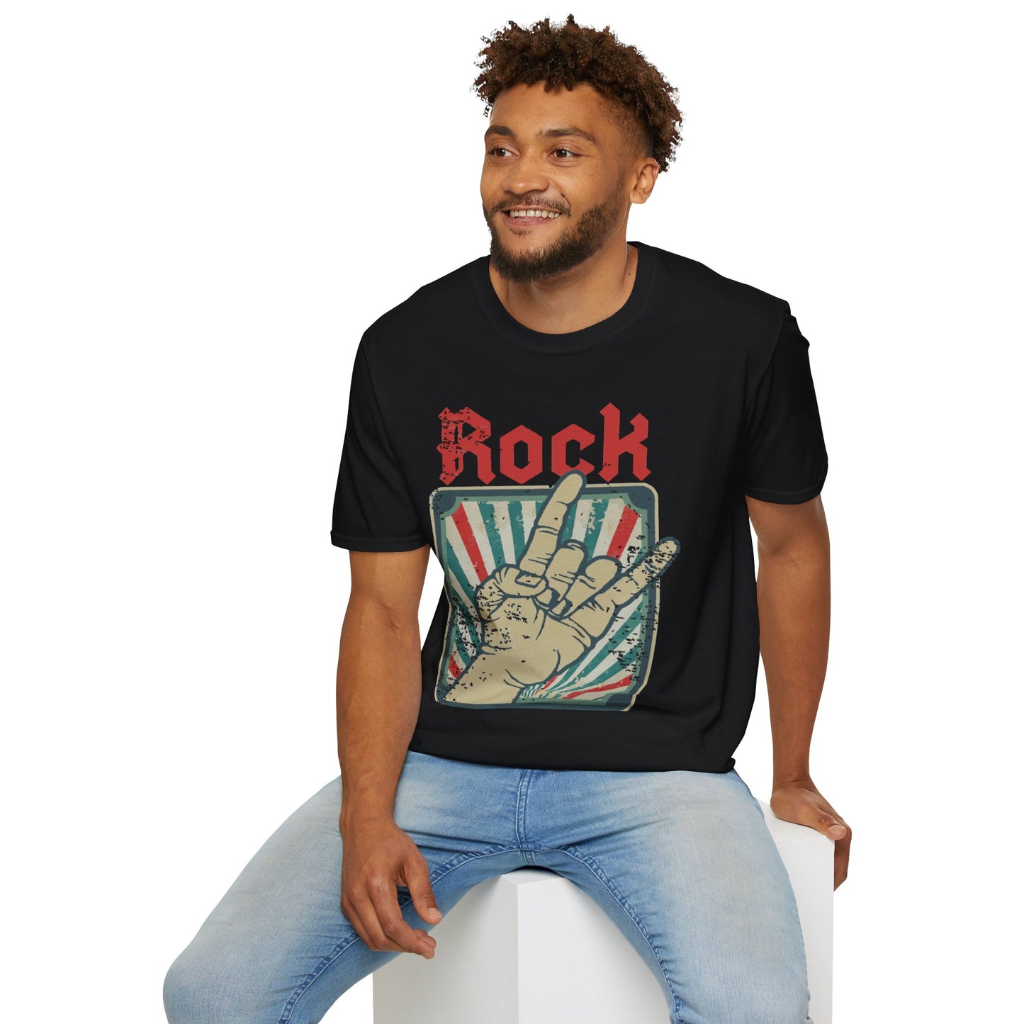 Rock On Unisex T-Shirt - Music Lover Gift, Concert Wear, Casual Style, Graphic Tee, Rock n Roll Apparel