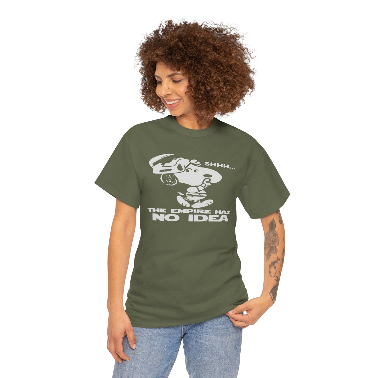 Galaxy Humor Unisex Heavy Cotton Tee - Fun for Sci-Fi Fans, Casual Wear, Gift for Birthdays, Geek Culture