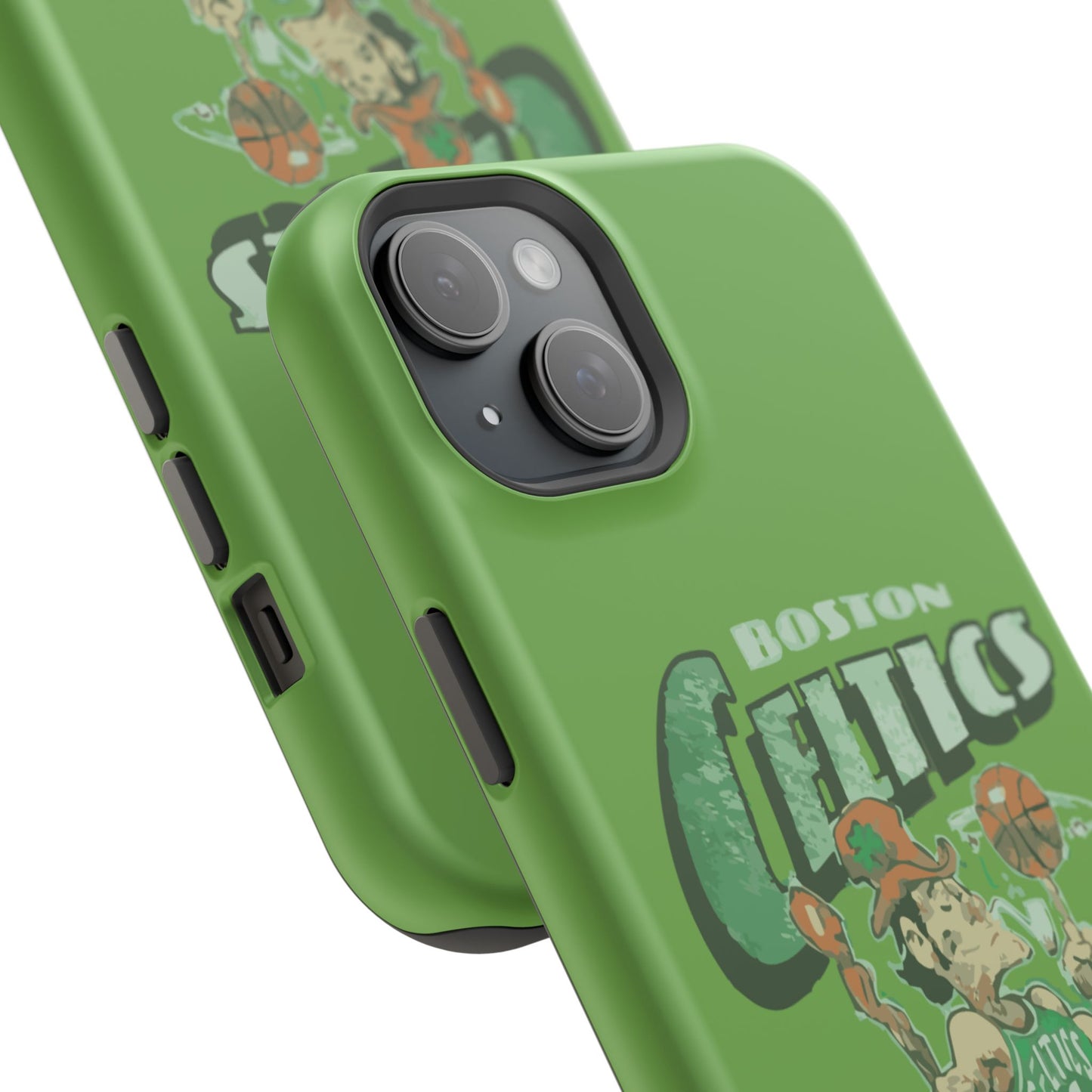 Boston Celtics Impact-Resistant Phone Case, Basketball Phone Cover, Sports Fan Gift, Sturdy Phone Case, NBA Merchandise, Team Spirit Decor