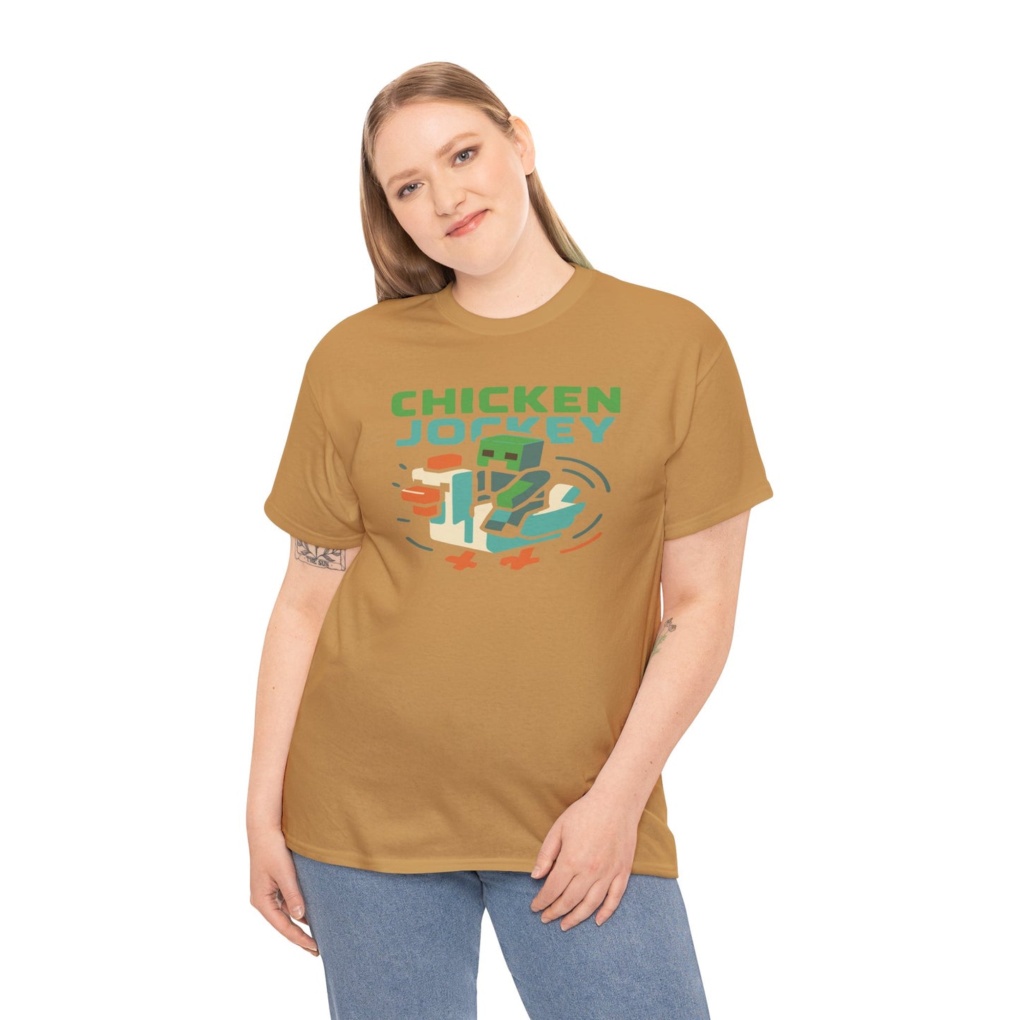 Chicken Jockey Minecraft T-shirt