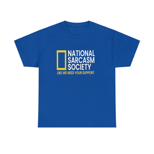 National Sarcasm Unisex Heavy Cotton Tee