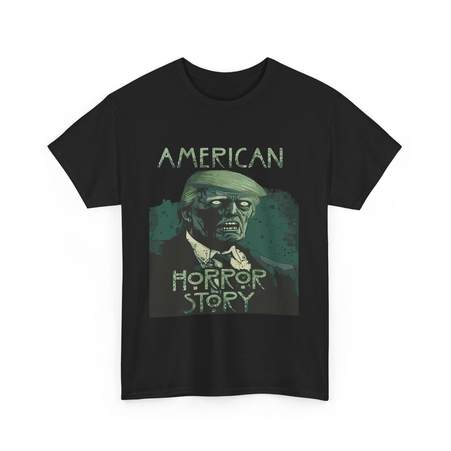 American Horror Story Unisex Heavy Cotton Tee, Horror Fan Gift, Graphic Tee, Halloween Costume, TV Show Merch