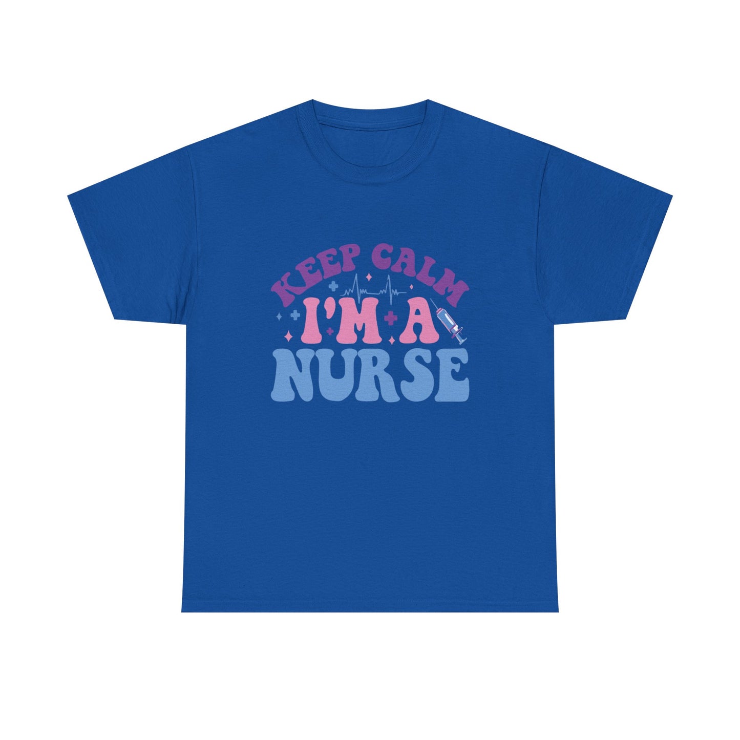 Nurse Appreciation Heavy Cotton Tee, Funny Nurse Gift, Medical Humor Shirt, Nurse Day Celebration Tee, Caregiver Outfit