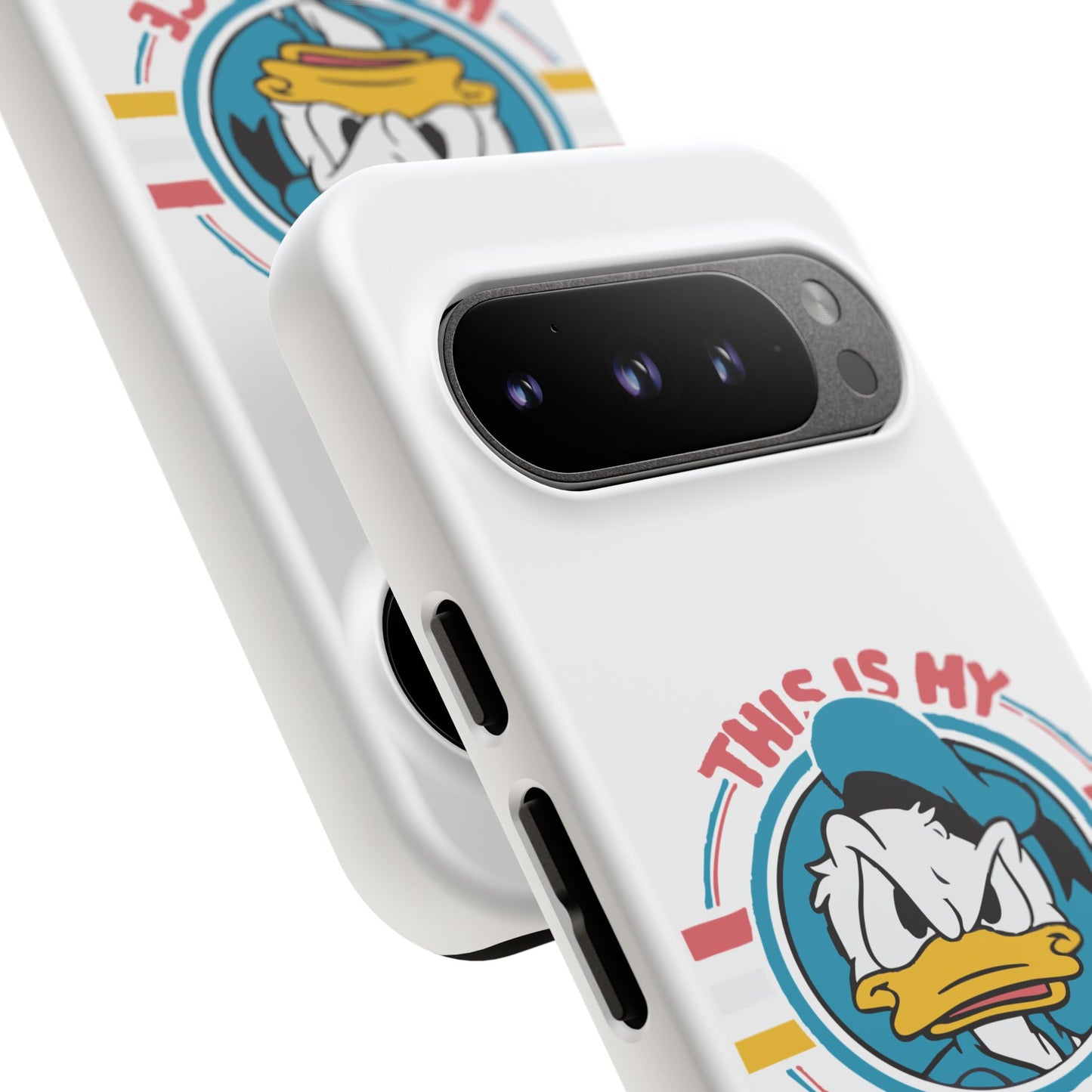 Tough Cases: This is My Happy Face Phone Case, Funny Phone Case, Donald Duck Case, Cute Phone Accessory, Gift for Disney Fans