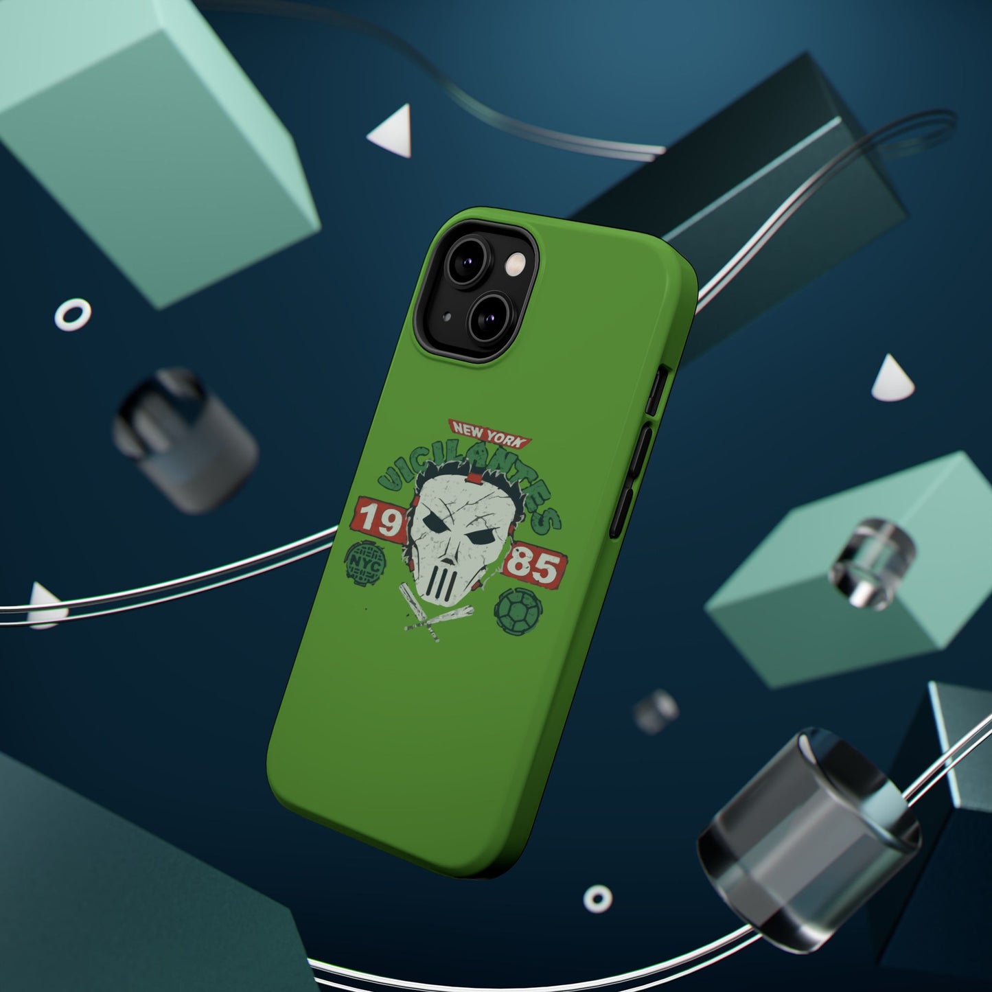 Urban Punk Phone Case, Tough Phone Cover, Skull Design Case, Gift for Him, Unique Mobile Accessory, NYC Style Case