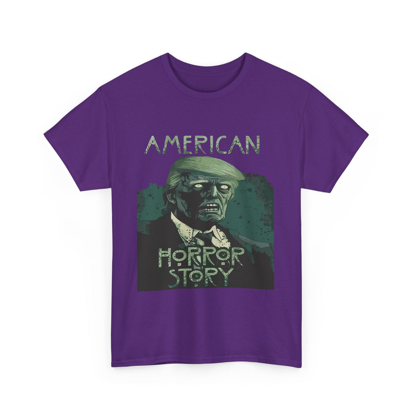 American Horror Story Unisex Heavy Cotton Tee, Horror Fan Gift, Graphic Tee, Halloween Costume, TV Show Merch