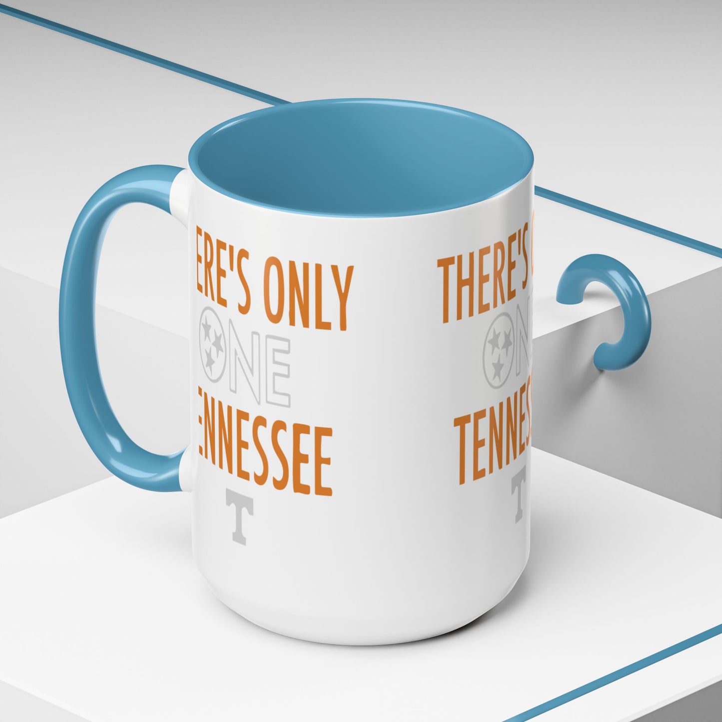 Tennessee Accent Coffee Mug - Perfect for Fans, Gift for Graduates, Home Office Essential, Sports Celebration, Personalized Tea Cup