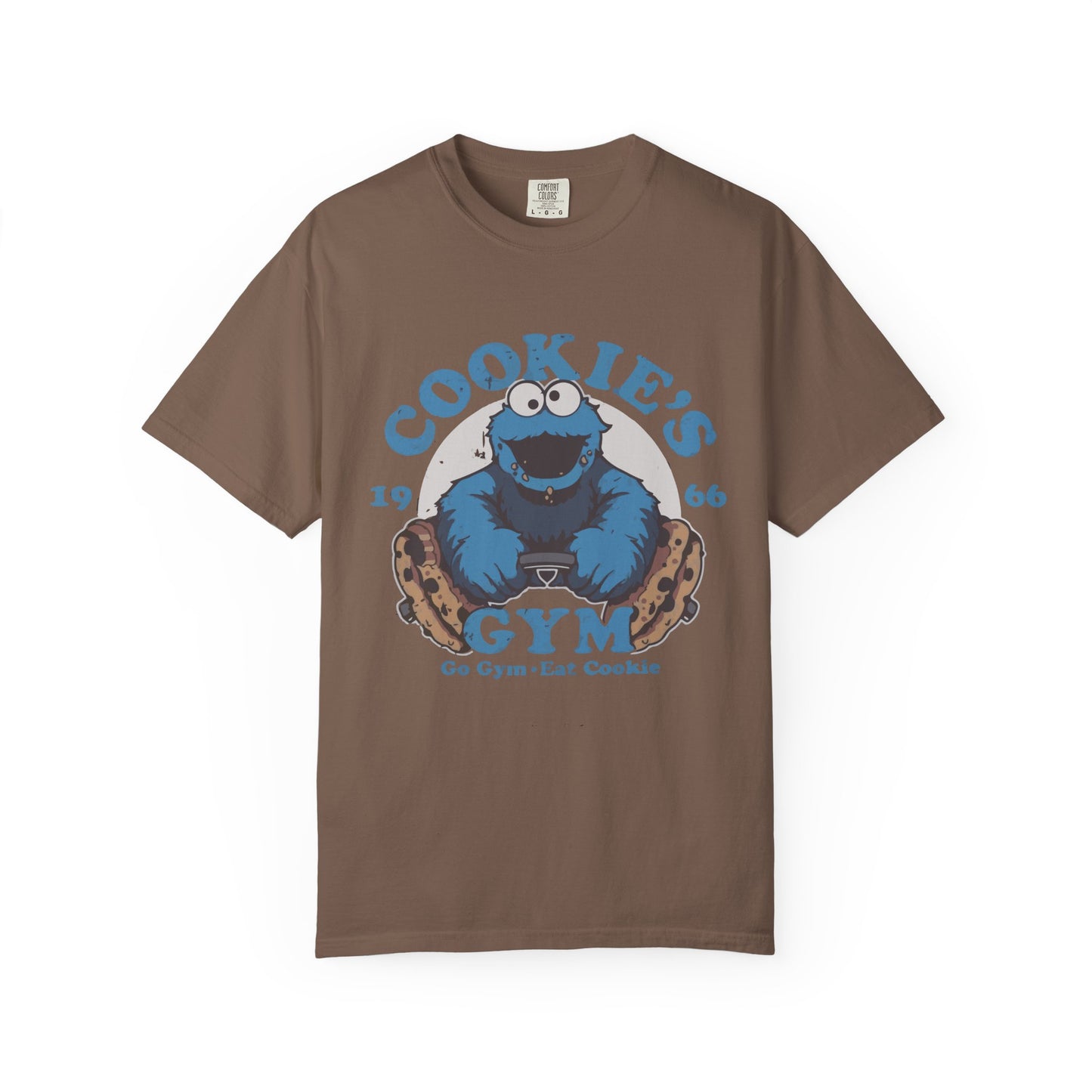 Cookie Monster Inspired Unisex T-Shirt, Fun Gift for Gamers, Casual Wear, Birthday Gift, Kitchen & Gym Motivation