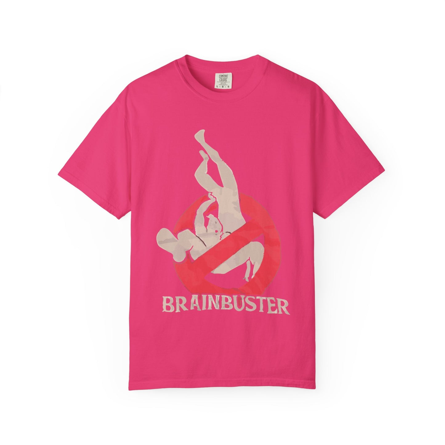 Unisex Fun Graphic T-Shirt, Graphic Tee, Casual Wear, Gift for Wrestling Fans, Brainbuster Design, Humor Apparel, Everyday Style