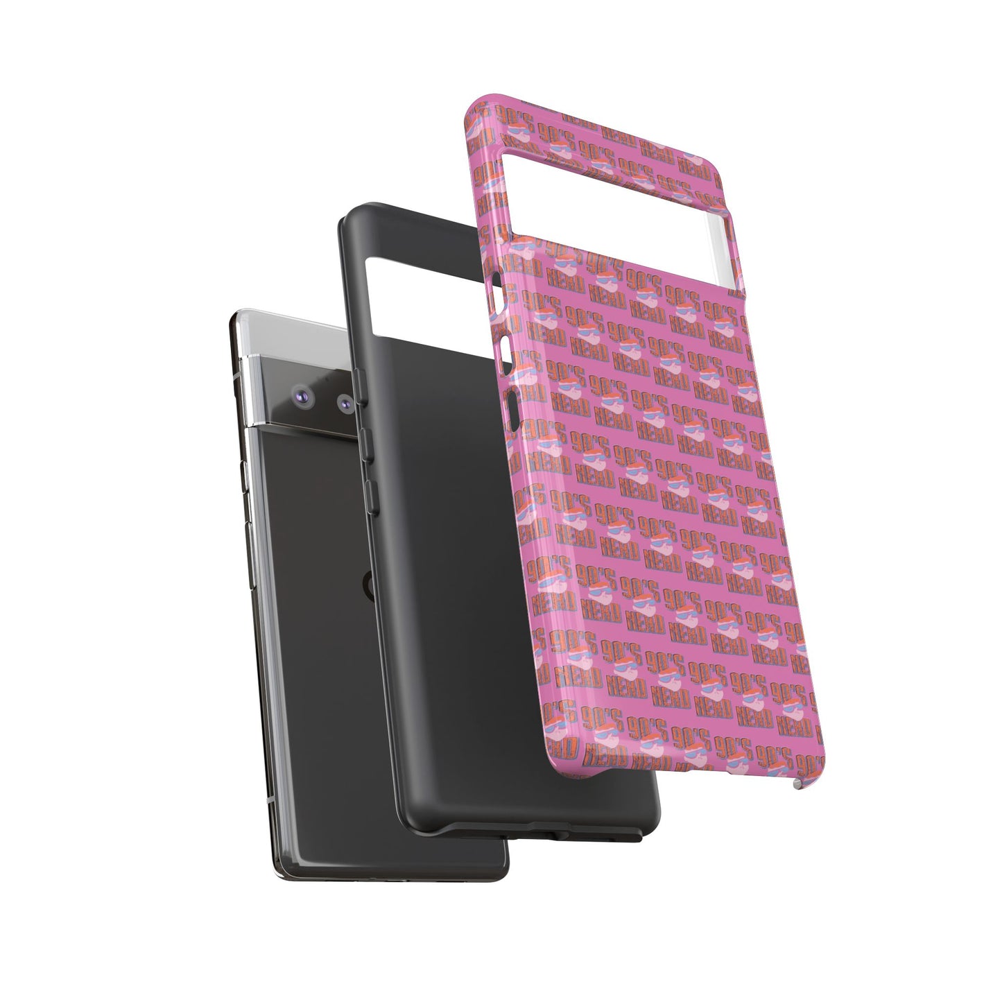 90s Vibe Phone Case, Retro Tough Cases, Gift for Nostalgia Lovers, Durable Phone Covers, 90s Themed Accessories