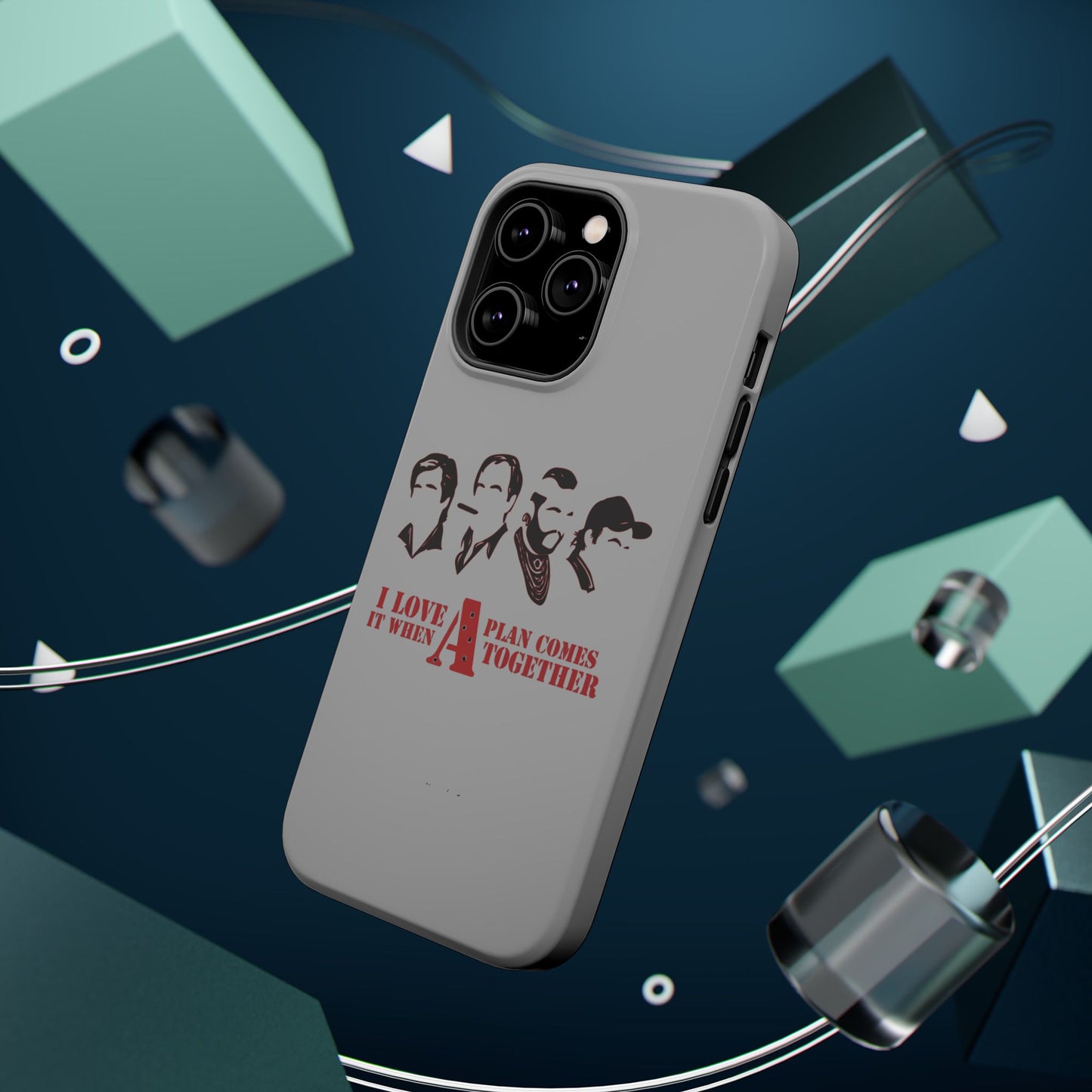 Phone Case - A-Team Cinematic Movie Lover's Gift Magnetic Tough Case