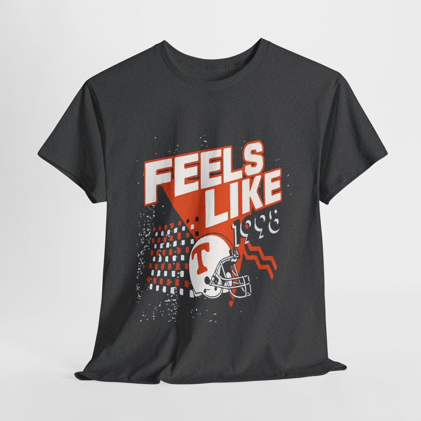 Unisex Heavy Cotton Tee - 'Feels Like' Retro Football Tee, Casual Style, Game Day Shirt, Gift for Sports Fans, Outdoor Activities