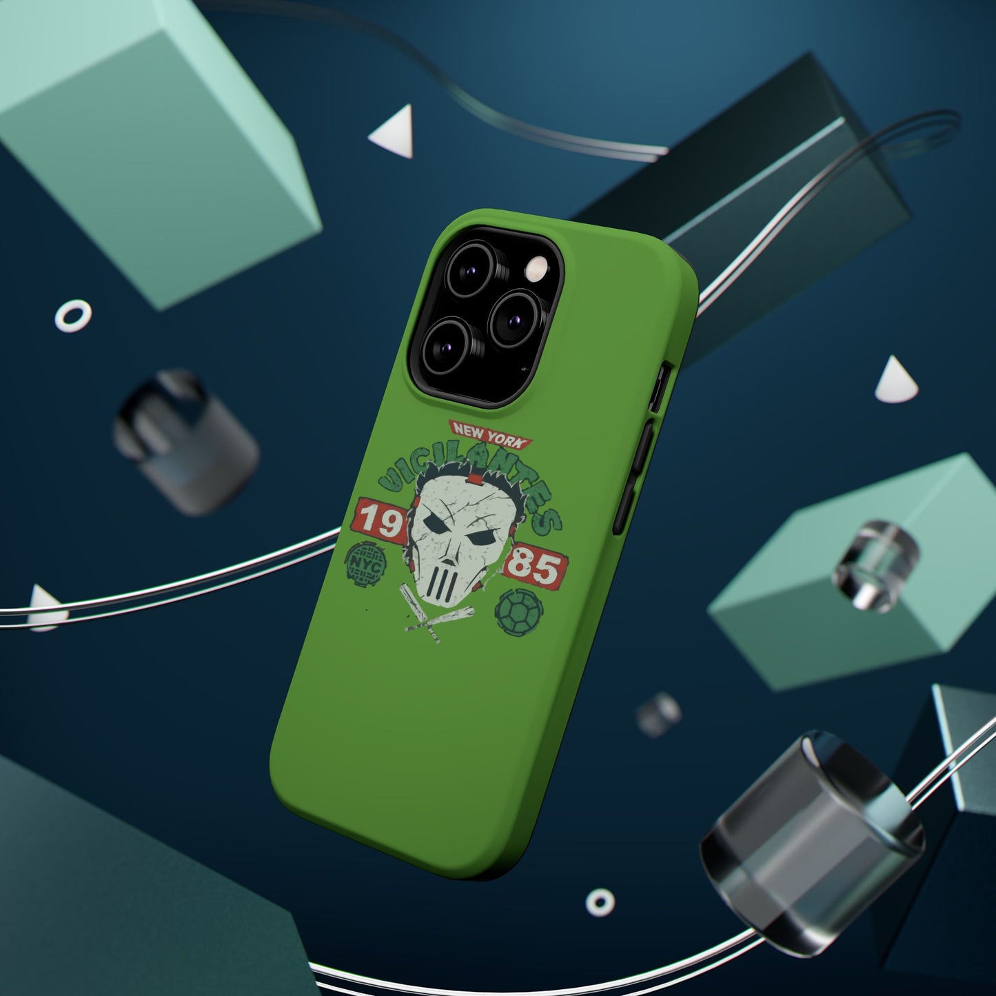Urban Punk Phone Case, Tough Phone Cover, Skull Design Case, Gift for Him, Unique Mobile Accessory, NYC Style Case