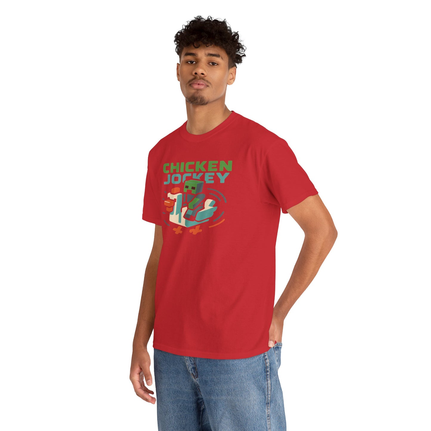 Chicken Jockey Minecraft T-shirt