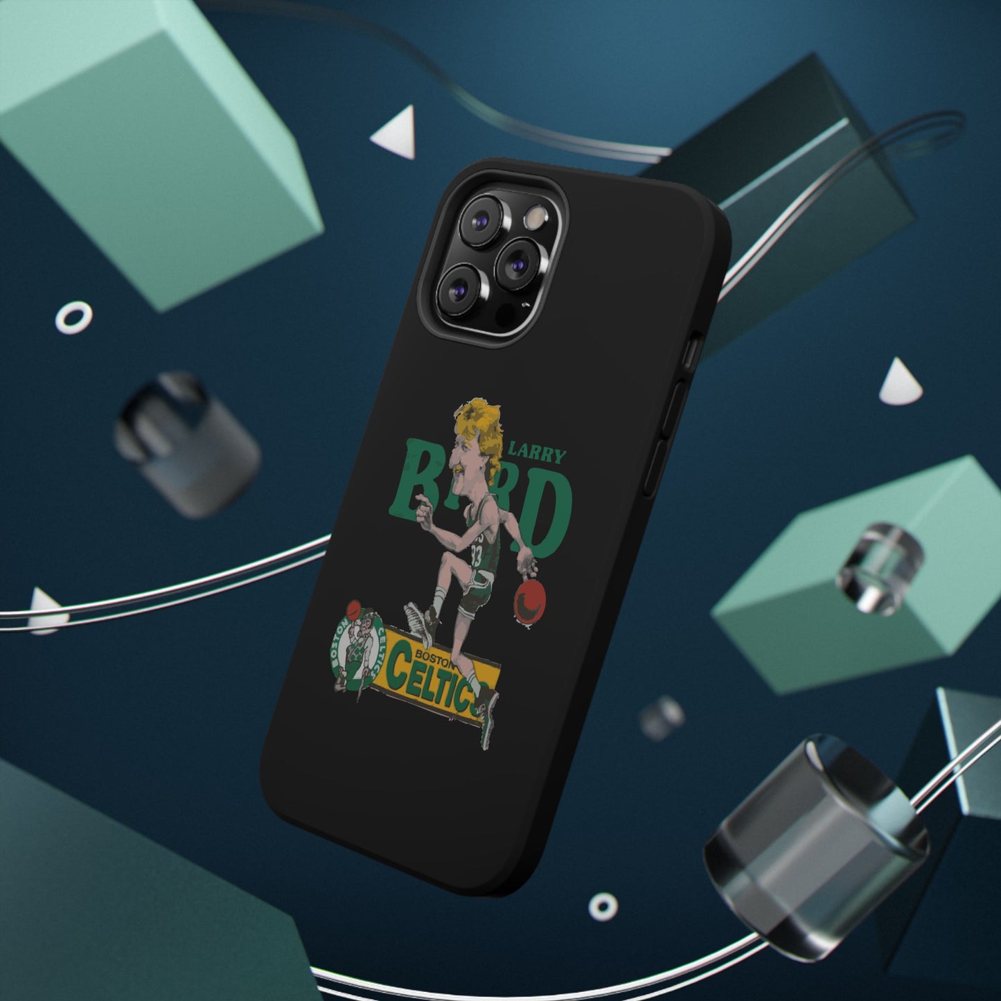Larry Bird Impact-Resistant Phone Case, Sports Fan Gift, Basketball Accessories, Celtics Merchandise, Unique Phone Cover